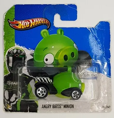 Buy Hot Wheels - Angry Birds Minion Angry Birds Short Card Green • 8.99£