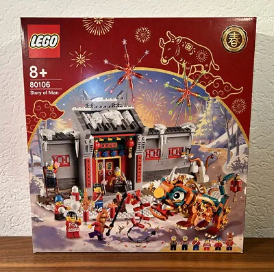 Buy LEGO Seasonal 80106 - History Of Nian * Chinese New Year * NEW • 51.45£
