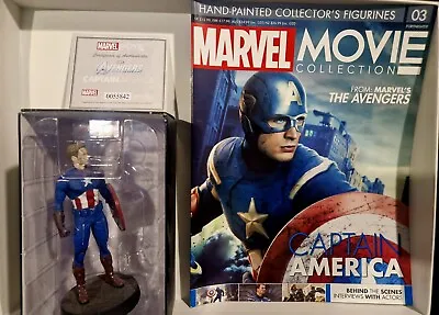 Buy Marvel Movie Collection #03 Captain America Eaglemoss - Magazine/Figurine • 10£