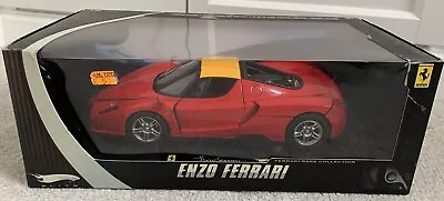 Buy Hot Wheels Elite Ferrari Enzo Rare Collection 1:18 Scale Red Die Cast Model • 60£