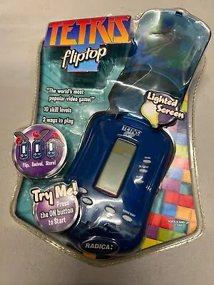 Buy Radica Tetris Fliptop Handheld Electronic Game By Mattel 2006 (New) Free P+P • 19.99£