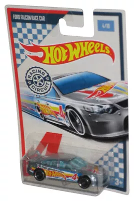 Buy Hot Wheels Silver Ford Falcon Race Car (2017) Racing Circuit Toy Car 4/10 • 10.04£