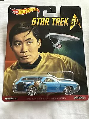 Buy Hot Wheels STAR TREK 70 Chevelle Delivery Real Riders • 10£