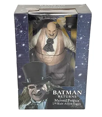 Buy Neca Batman Returns 1/4 Scale Mayor Penguin Action Figure Danny DeVito New* • 259.99£