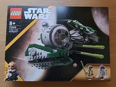 Buy LEGO Star Wars Yoda's Jedi Starfighter Set With R2-D2 75360 Brand New And Sealed • 9.99£