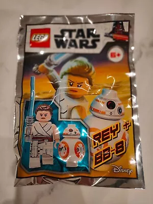 Buy LEGO *NEW* Star Wars Rey & BB-8 Foil Bag From Magazine • 12£