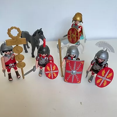 Buy Playmobil Roman Soldiers & Horses Bundle #1 • 14£