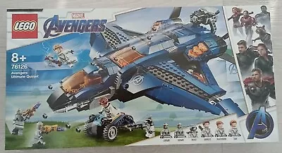 Buy LEGO Marvel Avengers Ultimate Quinjet 76126 - Brand New & Sealed (Retired Set) • 80£