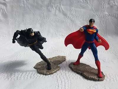 Buy Schleich - DC Comics -1 × Superman And 1 × Batman Figurines. Justice League. • 15£
