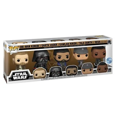 Buy Funko Pop Star Wars Obi Wan Kenobi 5 Pack New In Box • 40£