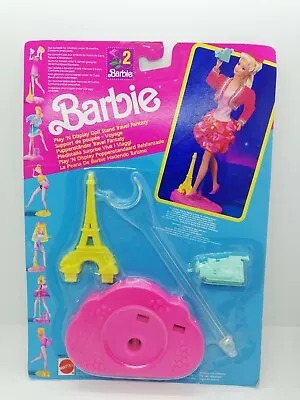 Buy Barbie Mattel Play'n Display Doll Vstand Travel Fantasy Viva I Travel #9419 1991 • 15.41£