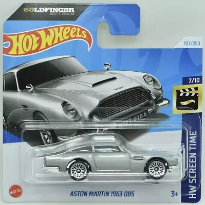 Buy Hot Wheels Aston Martin 1963 Db5 - Hw Screen Time - 7/10 - 2024 • 8.21£