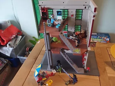 Buy Playmobil 9219 Ghostbusters Fire House, Incomplete • 30£