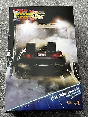 Buy Hot Toys Back To The Future Doc Brown Deluxe  - MMS610 Pre Owned • 235£
