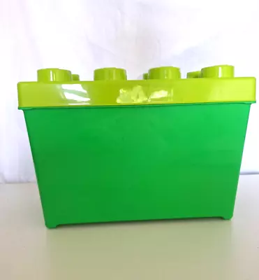 Buy Lego Green Storage Brick 8 Stud Container Box Duplo • 9.99£