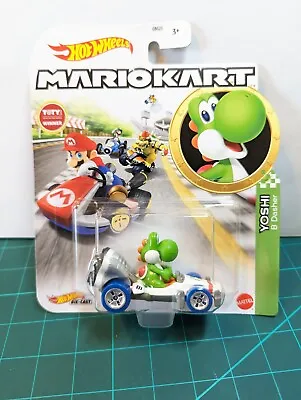 Buy Hot Wheels Mario Kart Yoshi B Dasher 1/64 Diecast • 8.99£