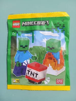 Buy Lego Minecraft Minifigure Zombie + Baby Zombie 662403 • 4.99£