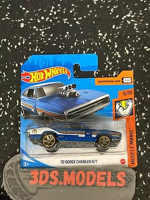 Buy DODGE 70 CHARGER R/T BLUE Hot Wheels 1:64 **COMBINE POSTAGE** • 2.95£