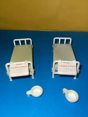 Buy Playmobil Vintage Hospital Beds With Bedpans SEE • 4.99£