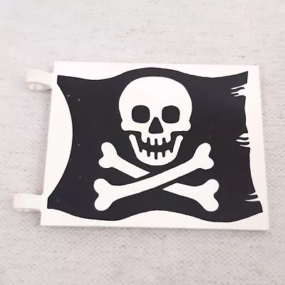 Buy Lego Pirates Flag 2525p01 6 X 4 Skull & Crossbones Jolly Roger 6285 6268 6286 • 9.49£