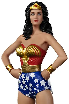 Buy Dc Comics Wonder Woman Lynda Carter Deluxe 1/10 Statue Iron Studios Sideshow • 181.46£