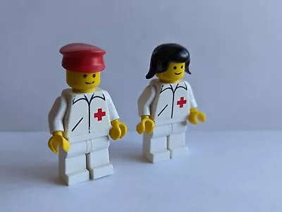 Buy Lego Town : Doc007 And Doc008 Minifigure Bundle From Set 6680 Ambulance • 2£