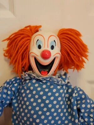 Buy Vintage 1963 Mattel Talking Bozo The Clown Pullstring Doll WORKING! • 85.05£