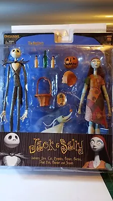 Buy The Nightmare Before Christmas Jack And Sally Figures  Neca Exclusive • 60£