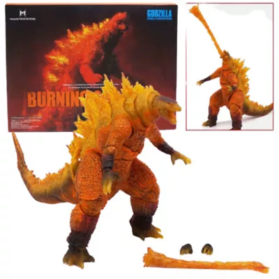 Buy Neca Toy 2021 Movie King Of Monsters Shm Burning Godzilla Action Figure Model • 40.88£