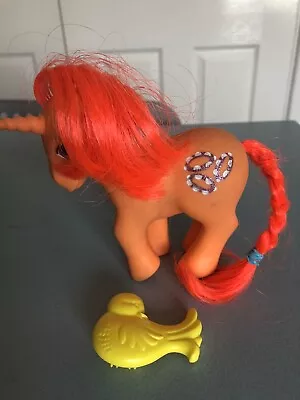 Buy My Little Pony 'Gypsy' 1984  (Generation 1 Unicorn) With Comb • 6.50£