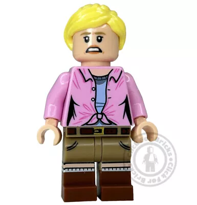 Buy LEGO Ellie Sattler Jurassic Park World Minifigure Jw056 From T Rex 75936 NEW • 7.99£