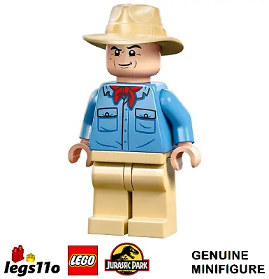 Buy LEGO Jurassic Park - Dr. Alan Grant Minifigure JW105 NEW 2023 Set 76960 • 13.97£