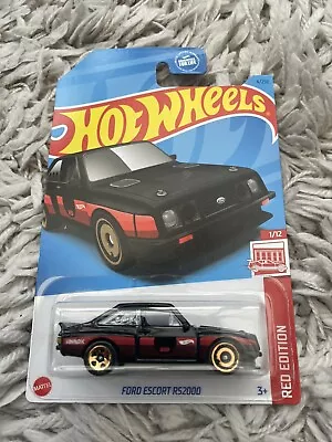 Buy Hot Wheels - Ford Escort RS2000 - Target Red Exclusive • 12£