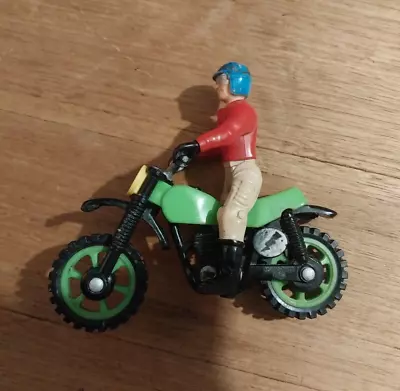 Buy Vintage Fisher Price Daredevil Motorcycle Bike Rider Adventure People Rare Toy • 15£
