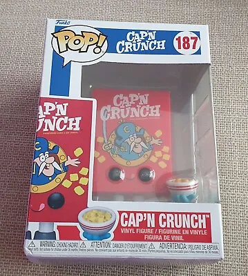 Buy Cap'n Crunch 187 Ad Icons Funko Pop Figure Cereal Box • 13.99£