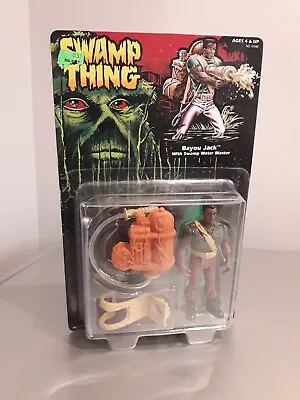 Buy New Rare SWAMP THING 5  Figure Bayou Jack With Water Blaster Black Kenner 1990 • 63£