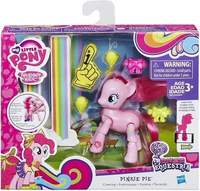 Buy Brand New My Little Pony Equestria - Pinkie Pie - Cheering Pony  • 6.99£