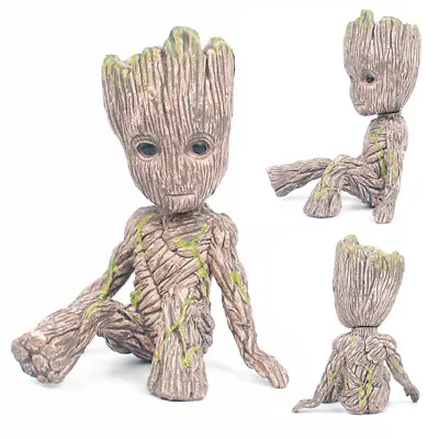 Buy 6CM Groot Figure Guardians Of The Galaxy Baby Pen Flowerpot Pot Hot Toy Gifts UK • 3.59£