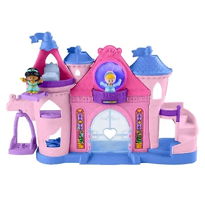 Buy NEW Fisher-Price DISNEY PRINCESS MAGIC LIGHTS & DANCING CASTLE For 1.5 To 5 Yrs • 49.99£