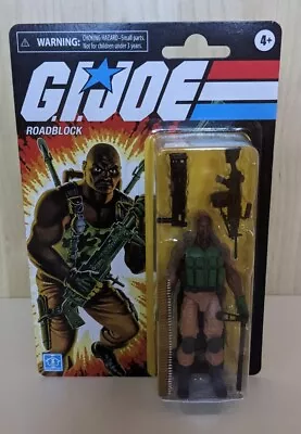 Buy G.I. Joe Retro Collection Figure Roadblock Hasbro Pulse • 44.99£