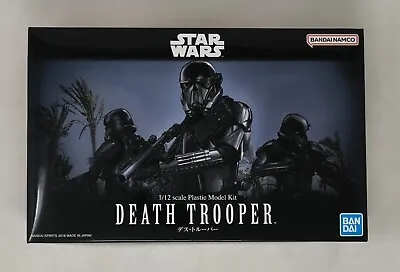 Buy Bandai Star Wars Rogue One 1:12 Death Trooper Plastic Model Kit 2016 • 59.76£