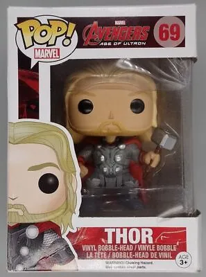 Buy Funko POP #69 Thor - Marvel Avengers Age Of Ultron Damaged Box With Protector • 19.99£
