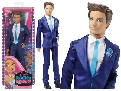 Buy Barbie In Skirt N Royals Ken Doll CKB59 • 81.57£