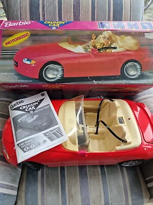 Buy Barbie Cruisin' Car Toy - Mattel 1996 ***please Read. Boxed. • 23.99£