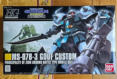 Buy New Bandai 1/144 HG Gouf Custom! HGUC Gundam Gunpla Kit • 21.99£