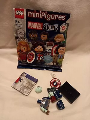 Buy Zombie Captain America LEGO Minifigure Marvel Studios Series 1  • 6£