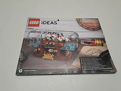 Buy Lego !! Instructions Only !! For 21313 Ship In A Bottle • 7.99£