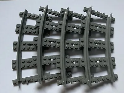 Buy LEGO Curved Train Track X4 Pieces  • 7.50£