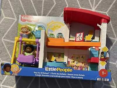 Buy Fisher-Price Little People Play For All School Toddler Playset With Figures • 16£