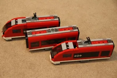 Buy LEGO CITY: Red Passenger Train BODY ONLY 7938 As Spare Train • 43.99£